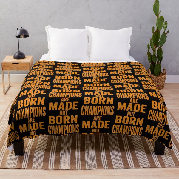 Item preview, Champions are made not born-soccer. designed and sold by DesignedBySnip.