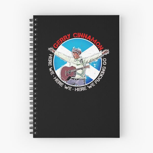 Item preview, Gerry Cinnamon Saltire Here We Here We designed and sold by boxoflyrics.