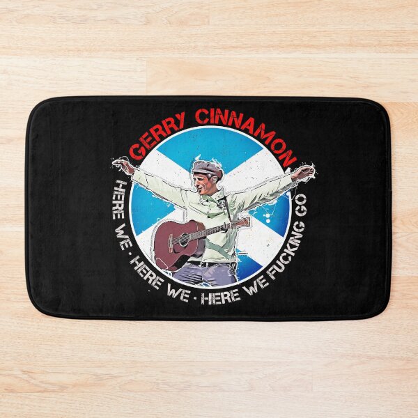 Item preview, Gerry Cinnamon Saltire Here We Here We designed and sold by boxoflyrics.
