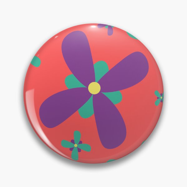 Item preview, 70s flower power fun pattern designed and sold by CameleonDesign.