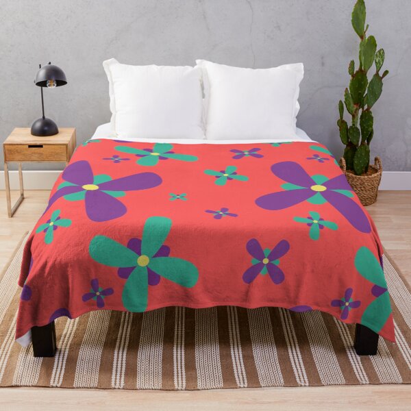 Item preview, 70s flower power fun pattern designed and sold by CameleonDesign.