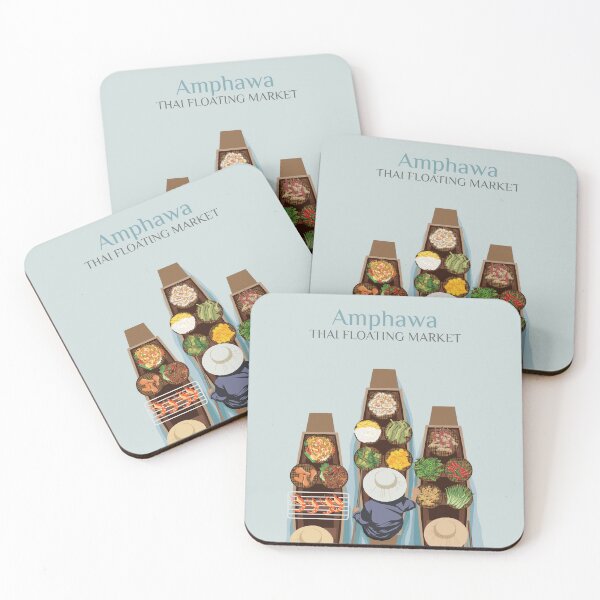 Item preview, Thai Floating Market designed and sold by KewaleeTee.