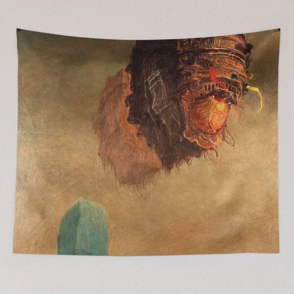 Item preview, Art By Zdzisław Beksiński,Zdzisław-Beksiński-6-1975 designed and sold by buzztop.