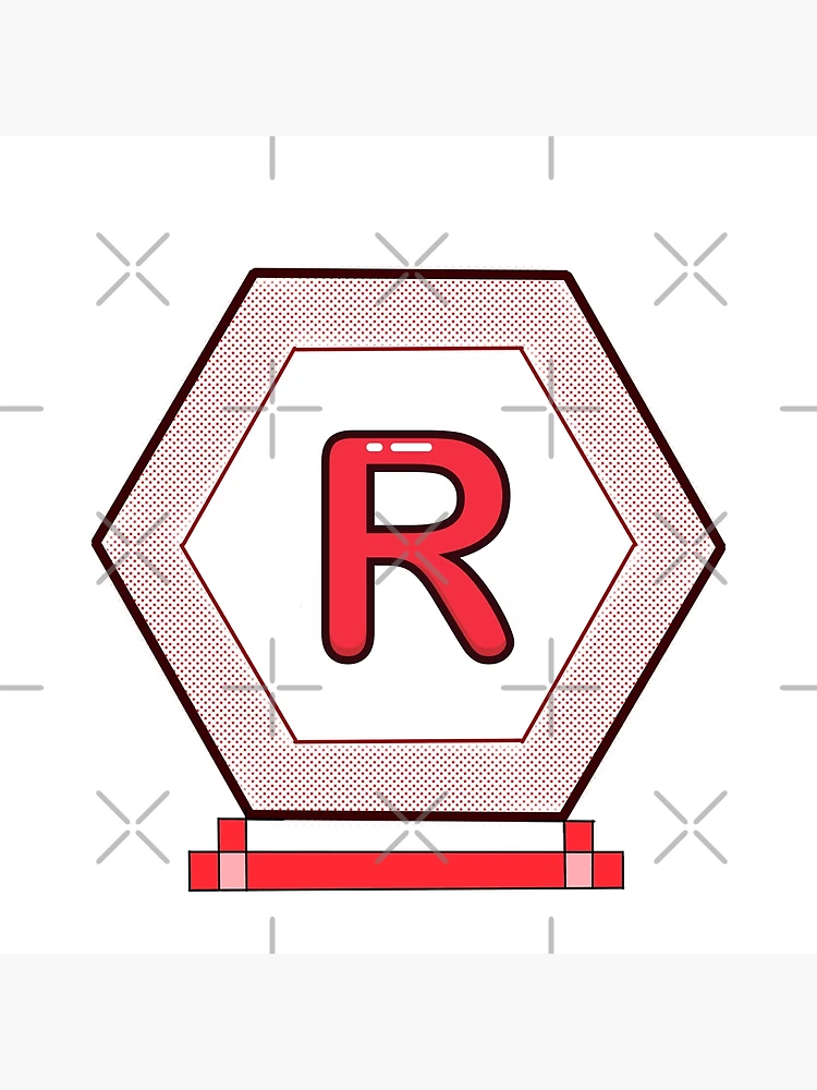 Thumbnail 3 of 3, Poster, Initial R designed and sold by AnasQureshi.