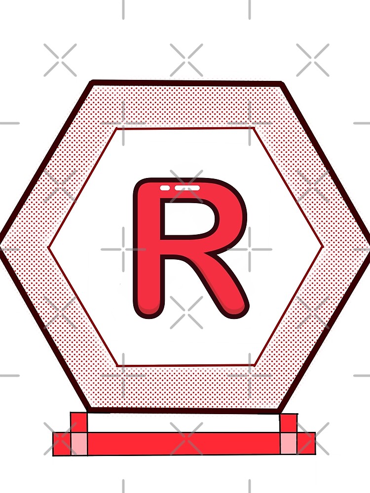 Thumbnail 3 of 3, Scarf, Initial R designed and sold by AnasQureshi.