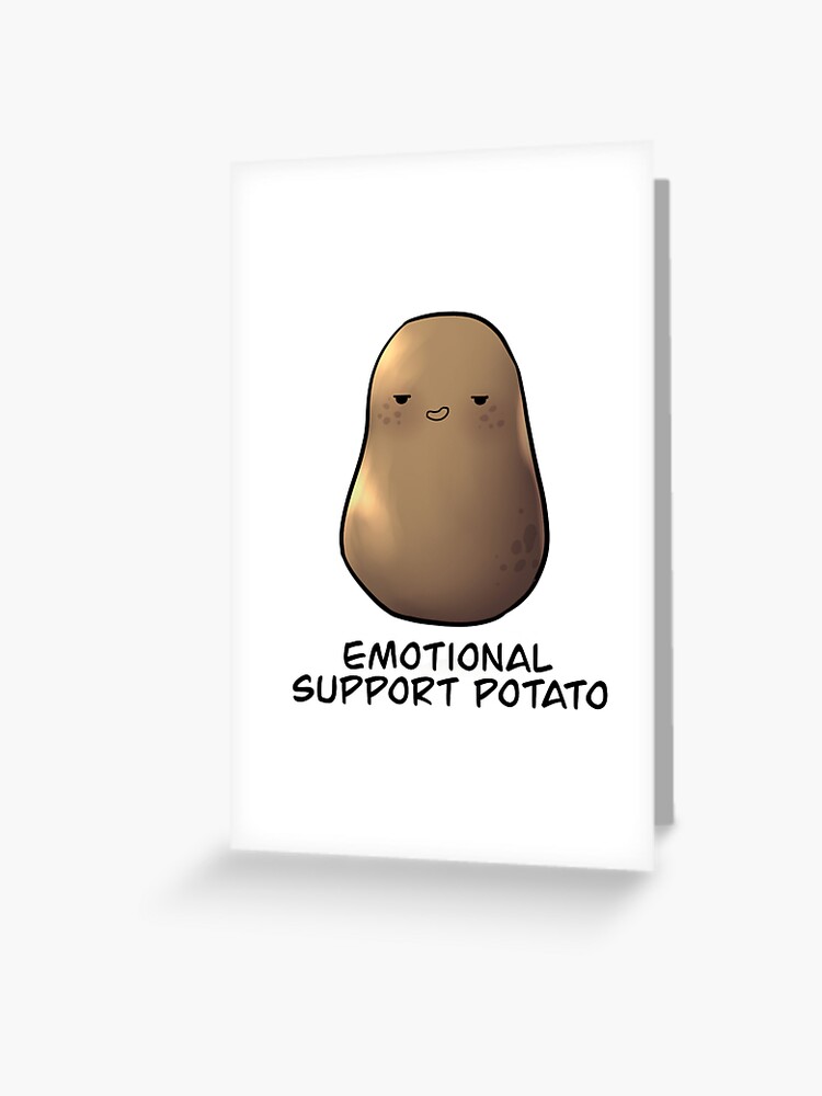 Emotional Support Potato #1 Magnet by a-lazybee