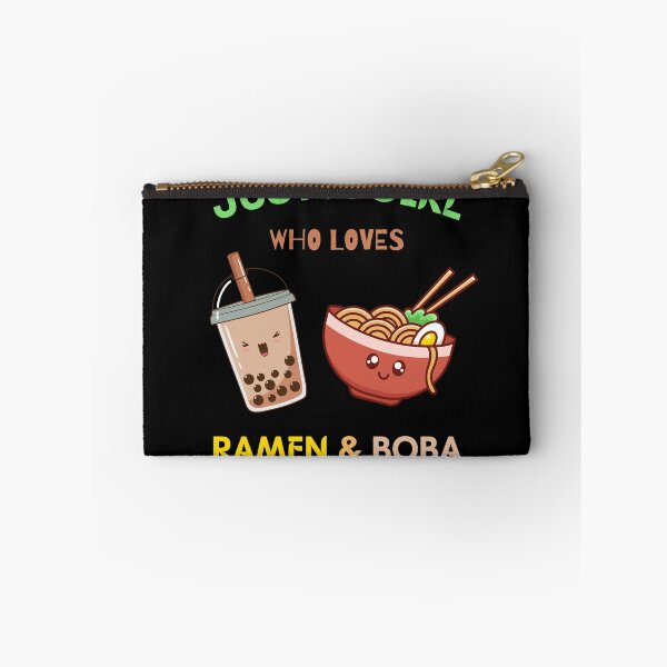 Item preview, Just A Girl Who Loves Ramen And Boba - Funny And Kawaii Quote Gift For Girl Who Loves Ramen And Noodles. Boba Japan food lovers designed and sold by Diferenty Shop  ⭐⭐⭐⭐⭐.