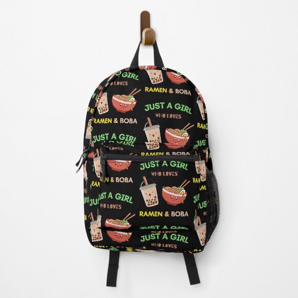 Item preview, Just A Girl Who Loves Ramen And Boba - Funny And Kawaii Quote Gift For Girl Who Loves Ramen And Noodles. Boba Japan food lovers designed and sold by Diferenty Shop ⭐⭐⭐⭐⭐.