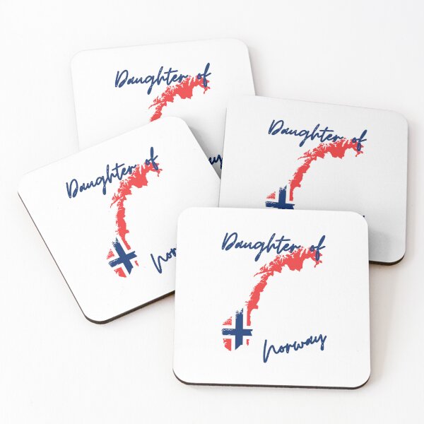 Item preview, Daughter of Norway Map Flag designed and sold by NovawayDirect.