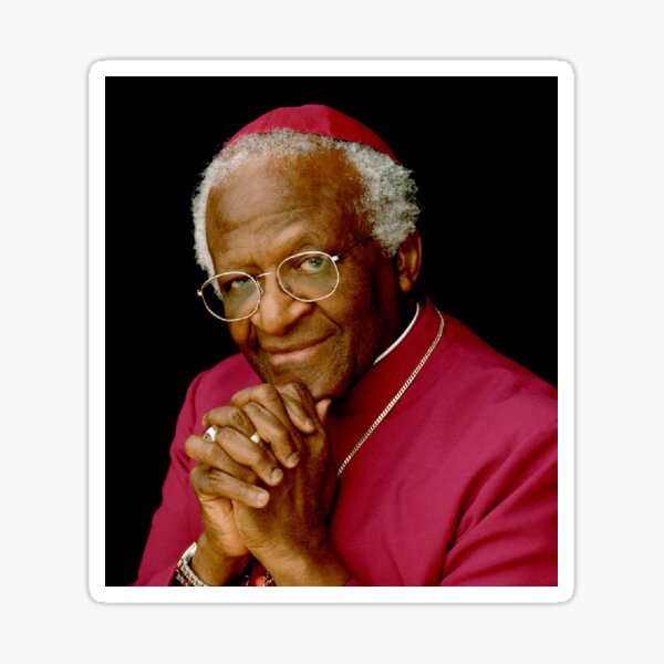 Artikel-Vorschau von Desmond Tutu – Porträt des Erzbischofs, designt und verkauft von AfricanArtShop.