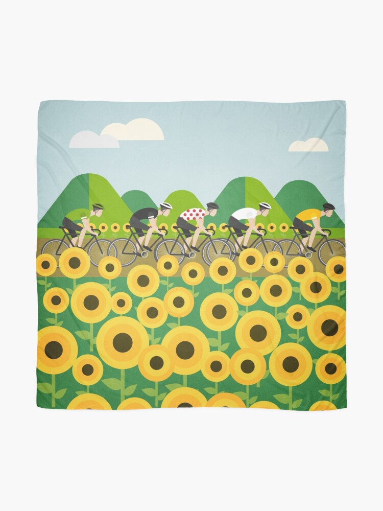 Thumbnail 2 of 3, Scarf, Le Tour I designed and sold by guaxinim.