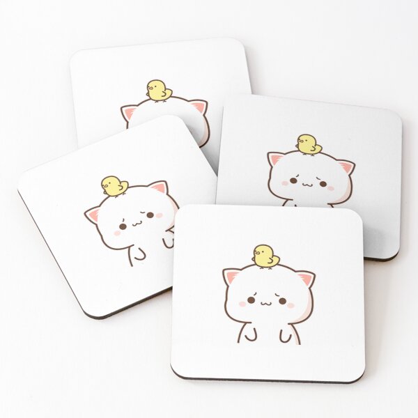 Item preview, Lindo gato Peach y Goma designed and sold by peachlovey.
