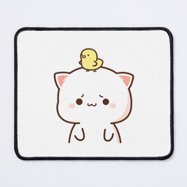 Item preview, Peach and Goma cute cat designed and sold by peachlovey.
