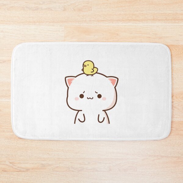 Item preview, Peach and Goma cute cat designed and sold by peachlovey.