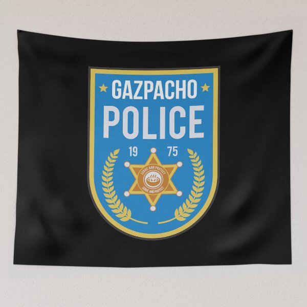 Item preview, Gazpacho Police Badge designed and sold by Store-Designify.
