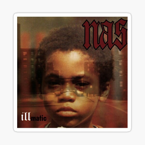 Aperçu de l'œuvre Nas - Illmatic Album Cover Art Classique créée et vendue par CarrieHaines.