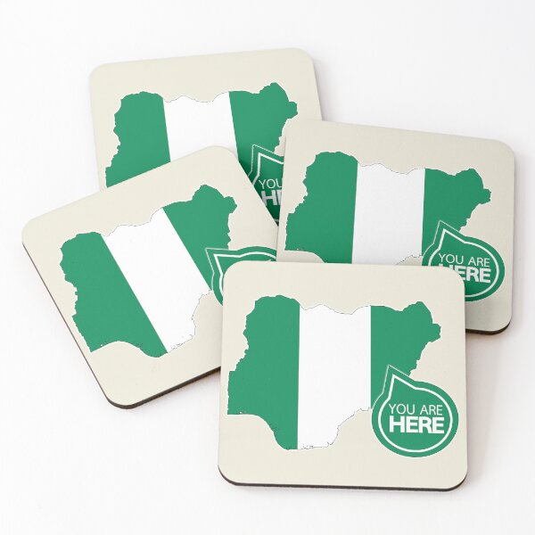 Item preview, Nigeria - You Are Here designed and sold by alessionastro.