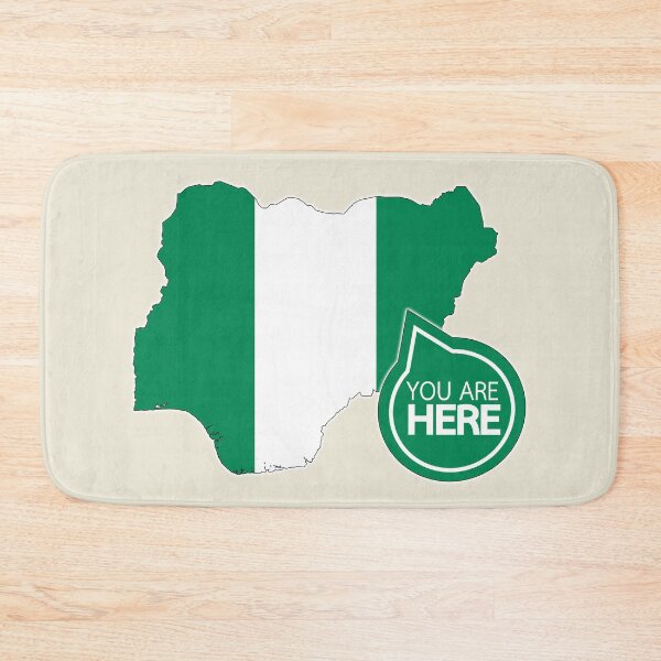 Item preview, Nigeria - You Are Here designed and sold by alessionastro.
