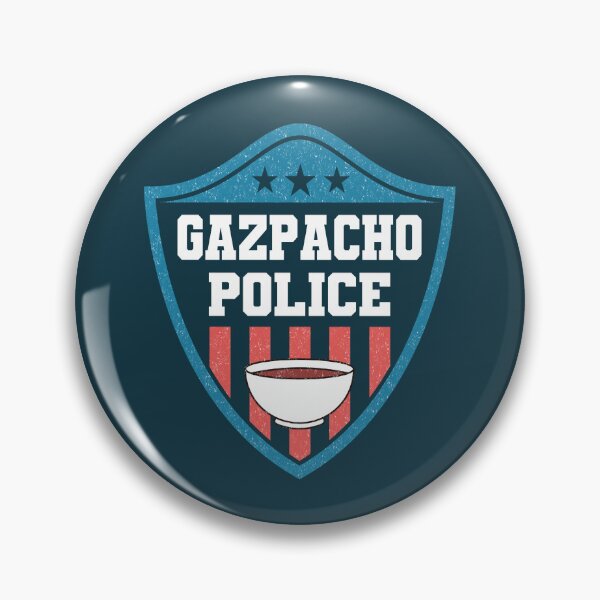 Item preview,  Gazpacho Police , Funny Gazpacho Soup designed and sold by SaliDesigner.