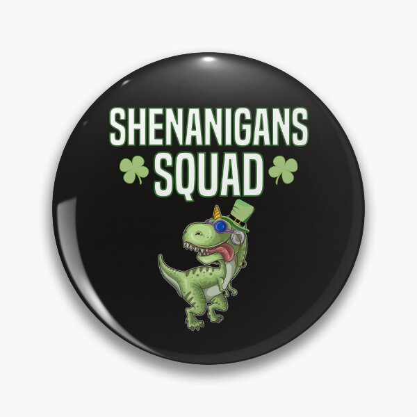 Item preview, Shenanigans Squad Happy Pat Trex Funny unicorn st patrick day designed and sold by PuPPuB.