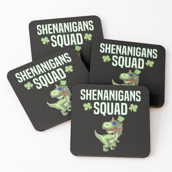 Item preview, Shenanigans Squad Happy Pat Trex Funny unicorn st patrick day designed and sold by PuPPuB.