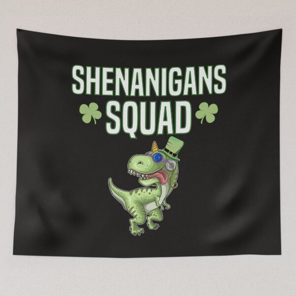 Item preview, Shenanigans Squad Happy Pat Trex Funny unicorn st patrick day designed and sold by PuPPuB.