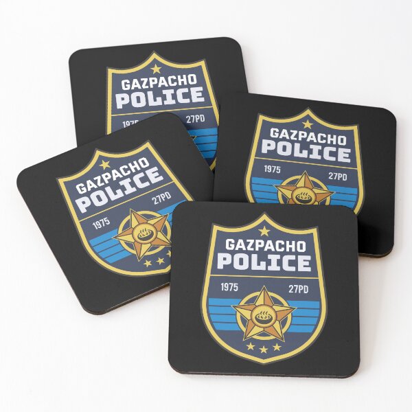 Item preview, Gazpacho Police Badge designed and sold by Store-Designify.