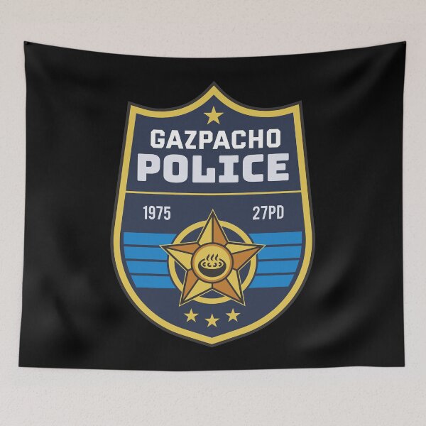Item preview, Gazpacho Police Badge designed and sold by Store-Designify.