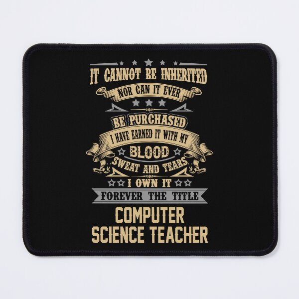 Item preview, Computer Science Teacher T Shirt - Forever The Title Job Gift Item Tee designed and sold by celiagomez456.
