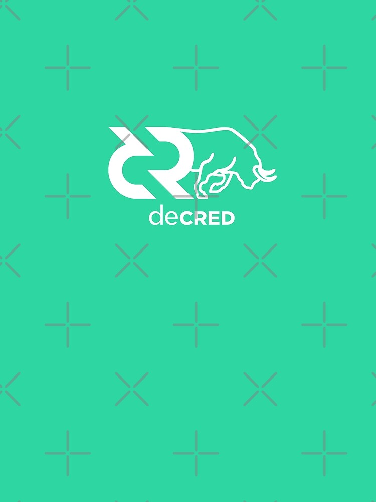 Decred Bull - DCR Turquoise © v1 (Design timestamped by https://timestamp.decred.org/) by OfficialCryptos