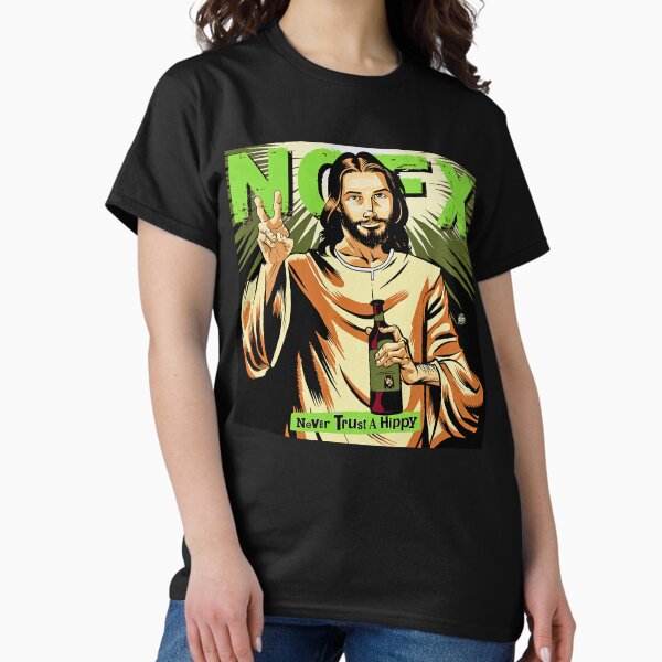 Item preview, Never trust a hippy Classic designed and sold by CarrieHaines.