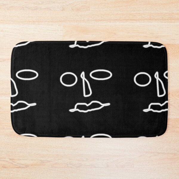 Item preview, Wonky Face contd. lol black and white designed and sold by DianeBP.