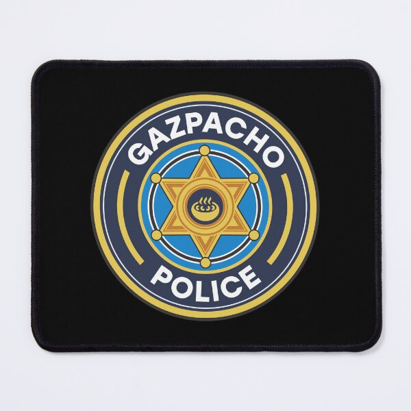 Item preview, Gazpacho Police Badge designed and sold by Store-Designify.