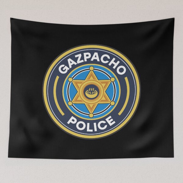 Item preview, Gazpacho Police Badge designed and sold by Store-Designify.