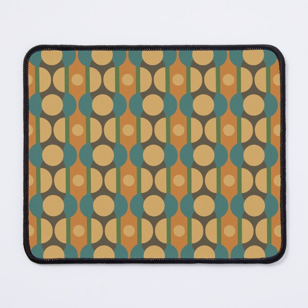Item preview, Retrotaidetta, 70s Retro MCM Geometric Oval Pattern designed and sold by BesanoStyle.