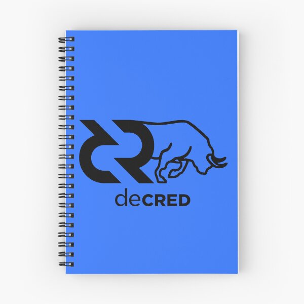 Item preview, Decred Bull - DCR Blue © v2 (Diseño con marca de tiempo de https://timestamp.decred.org/) designed and sold by OfficialCryptos.