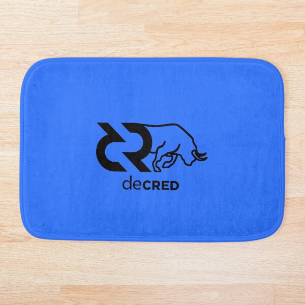 Artikelvorschau, Decred Bull - DCR Blue © v2 (Design mit Zeitstempel von https://timestamp.decred.org/) entworfen und verkauft von OfficialCryptos.