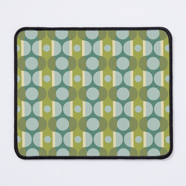 Item preview, Retrotaidetta, 70s Retro Vintage Geometric Oval Pattern designed and sold by BesanoStyle.