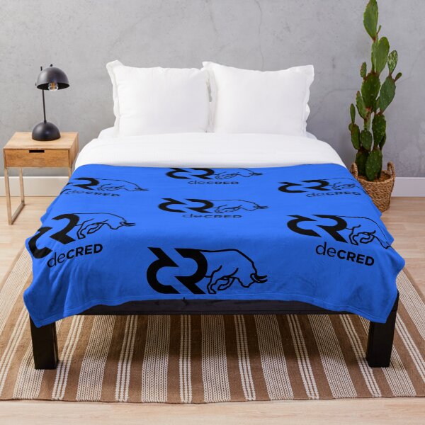 Item preview, Decred Bull - DCR Blue © v2 (Diseño con marca de tiempo de https://timestamp.decred.org/) designed and sold by OfficialCryptos.