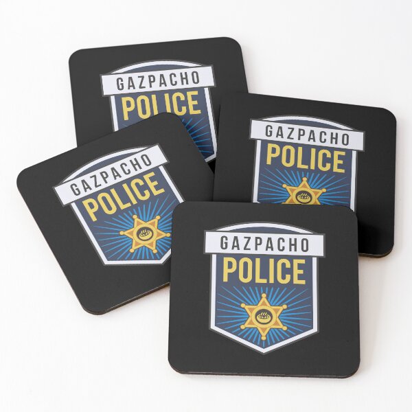 Item preview, Gazpacho Police Badge designed and sold by Store-Designify.