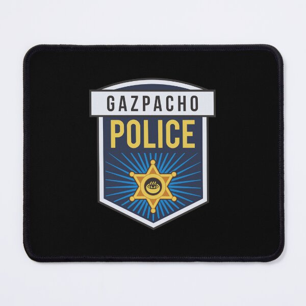 Item preview, Gazpacho Police Badge designed and sold by Store-Designify.