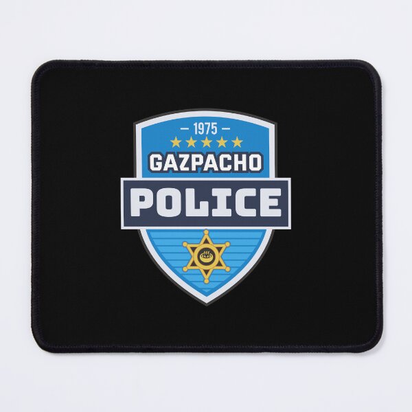 Item preview, Gazpacho Police Badge designed and sold by Store-Designify.