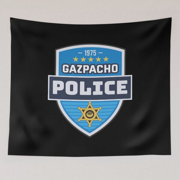 Item preview, Gazpacho Police Badge designed and sold by Store-Designify.