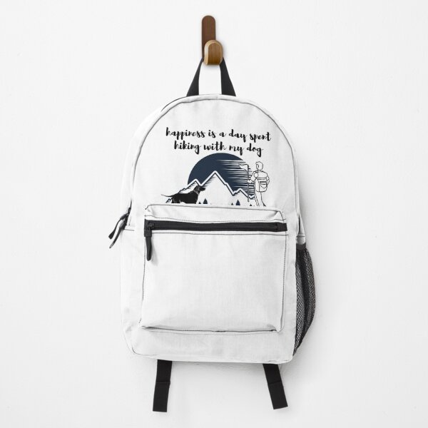 Item preview, happiness is a day spent hiking with my dog designed and sold by Khaila-shop.