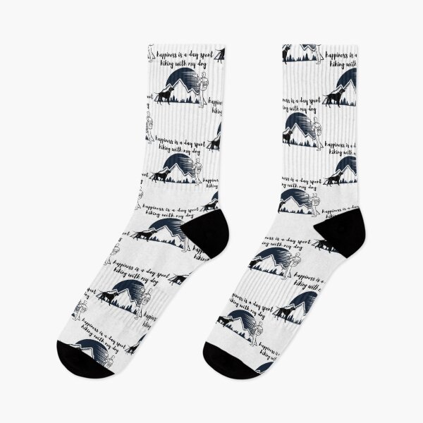 Item preview, happiness is a day spent hiking with my dog designed and sold by Khaila-shop.