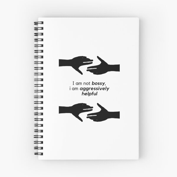 Item preview, I am not bossy, I am aggressively helpful designed and sold by orbsight.