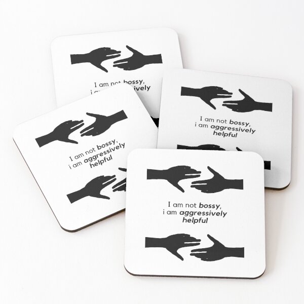 Item preview, I am not bossy, I am aggressively helpful designed and sold by orbsight.