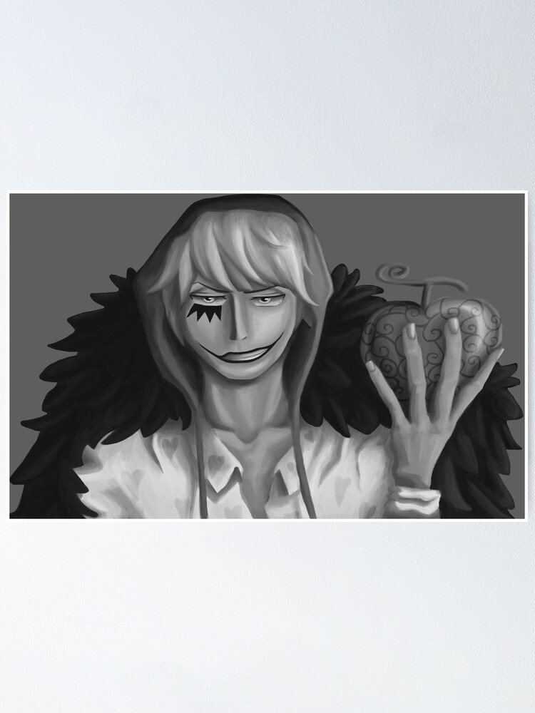 Poster One Piece Donquixote Rosinante De Hybridstar Redbubble