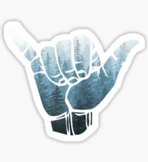 Pegatina Misty Forest Hang Loose