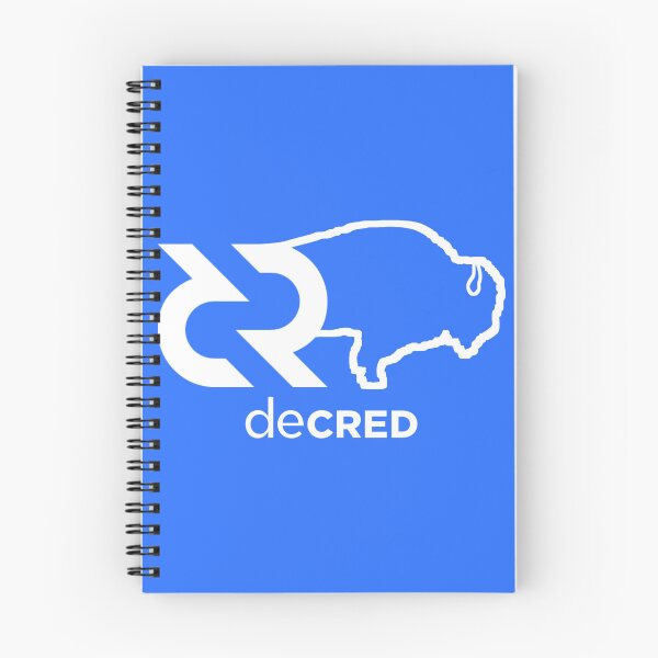Item preview, Decred Bison - DCR Blue © v1 (Design timestamped by https://timestamp.decred.org/) designed and sold by OfficialCryptos.